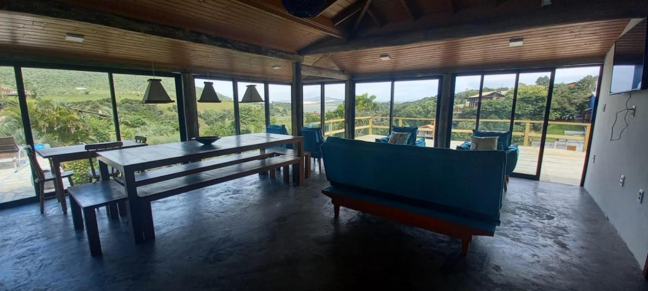 Villa Santorini Praia Do Rosa Com Piscina E Jacuzzi Εξωτερικό φωτογραφία