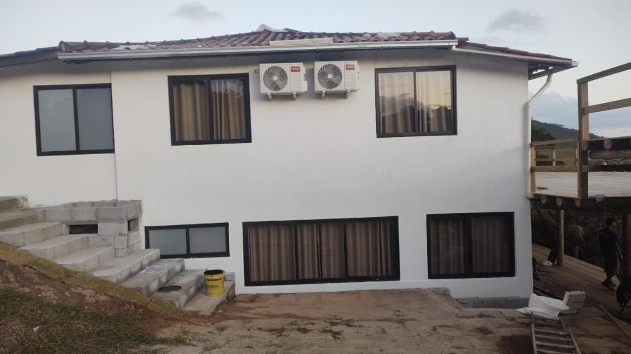 Villa Santorini Praia Do Rosa Com Piscina E Jacuzzi Εξωτερικό φωτογραφία