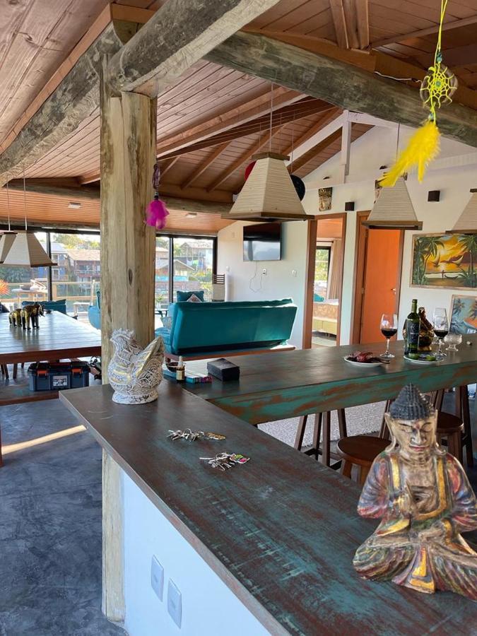 Villa Santorini Praia Do Rosa Com Piscina E Jacuzzi Εξωτερικό φωτογραφία