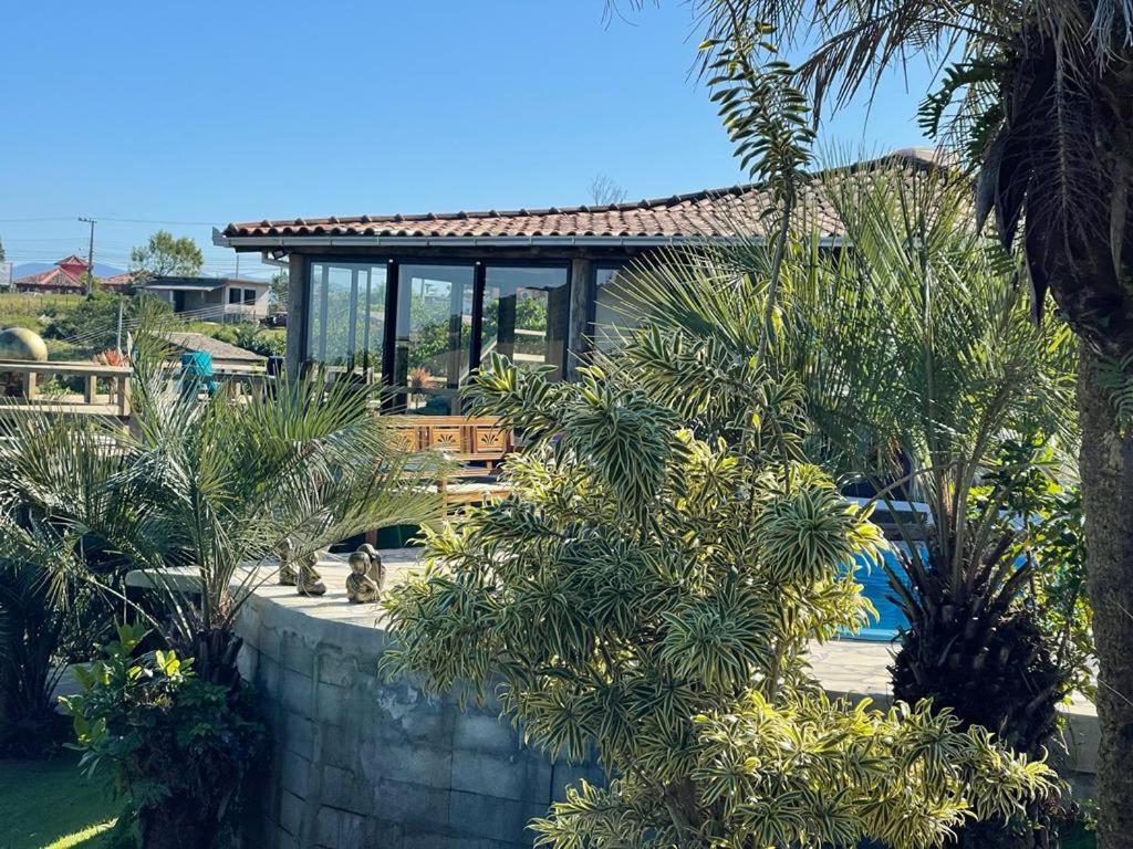 Villa Santorini Praia Do Rosa Com Piscina E Jacuzzi Εξωτερικό φωτογραφία