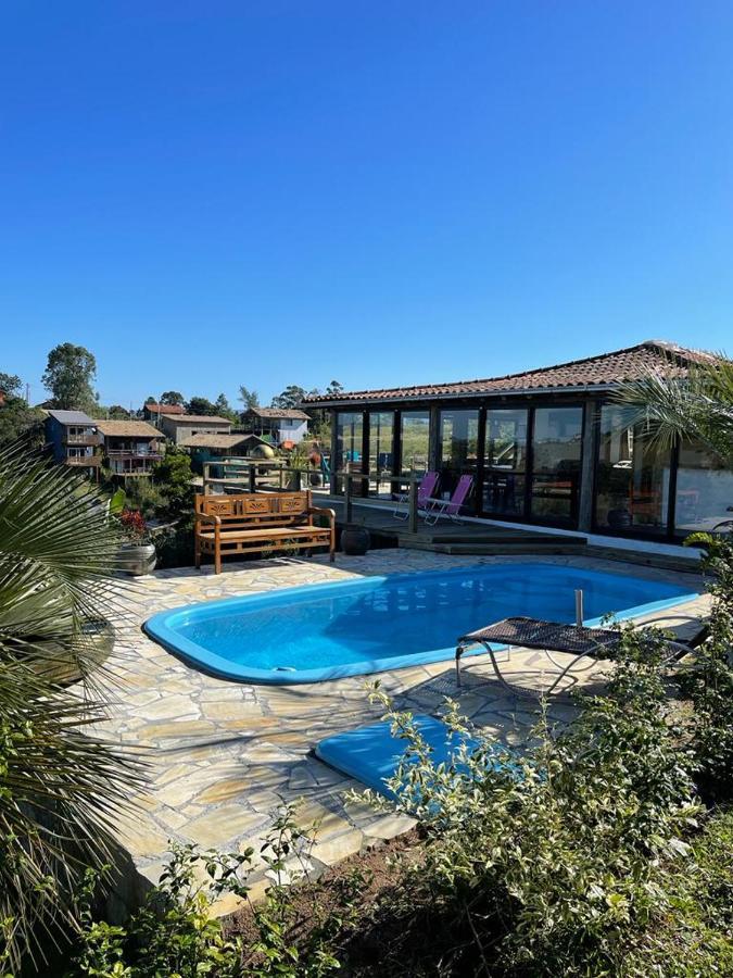 Villa Santorini Praia Do Rosa Com Piscina E Jacuzzi Εξωτερικό φωτογραφία